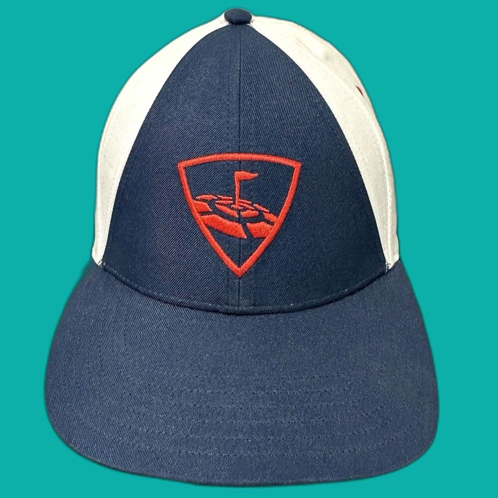 Callaway Topgolf Snapback Hat Cap Red White Blue Embroidered Adjustable Golf